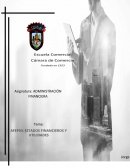 Cuadro de resumen FINANZAS