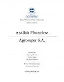 Analisis Financiero AGROSUPER S.A.