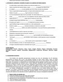 Actividad Lenguaje y comunicación. Vocabulario