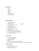 Ejemplo entrevista psicológica a adolescentes