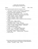 Examen diagnostico biologia primer año