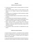 Definición de hechos relevantes Desarrollo