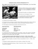 Evaluación de Lengua y Literatura: El Romanticismo