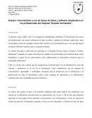 Ensayo Conocimiento y uso de bases de datos y software colaborativo en los profesionales del Hospital Eusebio Hernández