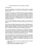 NOCIONES GENERALES DE LA INFORMATICA JURIDICA