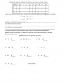 Examen mensual de Matemáticas