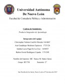 Cadena de Suministro. Producto Integrador de Aprendizaje