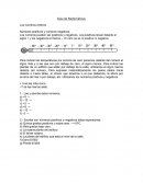 Guía de Matemáticas Los números enteros