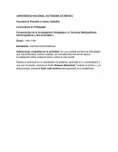 Fundamentos de la Investigación Pedagógica I y Técnicas Bibliográficas, Hemerográficas y Documentales I.