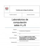 Carátula para entrega de prácticas