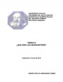 Quines son los headjunters