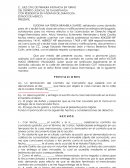 Demanda de recision de contrato