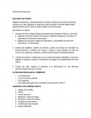 Derecho Internacional - Balanza de pagos