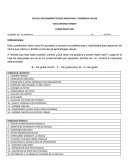 Test de Habilidades y Aptitudes del estudiante