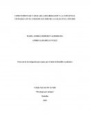 COMO FOMENTAR Y APLICAR LA DELIBERACION Y LA CONCIENCIA CIUDADANA EN EL COLEGIO SAN JOSE DE LA SALLE EN EL AÑO 2018
