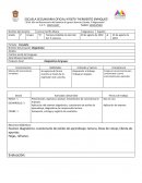 Plan de clase 2018-2019 vespertino