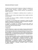 Indicaciones del Examen 1er parcial