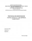 METODOLOIA DE LA INVESTIGACION INTERDISCIPLINARIA PROTOCOLO