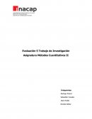 Asignatura Métodos Cuantitativos II