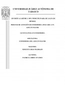 PROCESO DE ATENCIÓN DE ENFERMERÍA APLICADO A UN ADULTO MAYOR