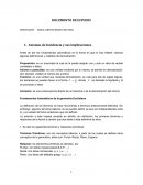 Axiomas de Incidencia y sus implicaciones