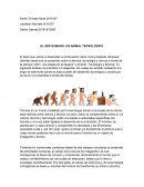 Un animal tecnologico