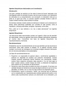 Agentes Bioquimicos relacionados con la Motivacion