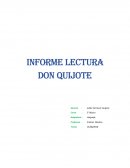 Don quijote de la mancha ensayo