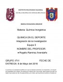 Integración de la investigación Química Inorgánica