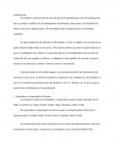 Globalización ensayo