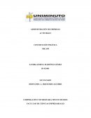 ESCRITO SOBRE LA CONSTITUCIÓN POLÍTICA DE COLOMBIA Y LA IDENTIFICACIÓN DE UN FIN ESCENSIAL