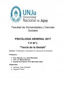 Carrera: “Profesorado y licenciatura en ciencias de la educación”