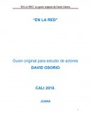 Guion original para estudio de actores