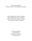 Planteamiento, objetivos, título y justificación de la investigación