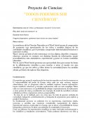 TODOS PODEMOS SER CIENTÍFICOS