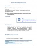 Formato Diseño de conversaciones