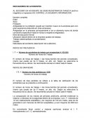 INDICADORES DE ACCIDENTES