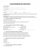 CUESTIONARIO DE ENCUESTA