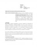 Demanda separación convencional