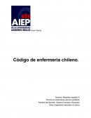 Técnico en enfermería mención pediatría.