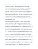 Ensayo crisis de Honduras