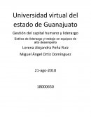 Estilos de liderazgo y trabajo en equipos de alto desempeño