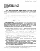 Escrito de ofrecimiento de pruebas