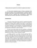 Pasemos de la pre-ocupación de la violencia a ocuparnos de la misma
