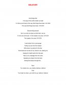 Letra believer