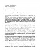 De ser difusor a ser periodista