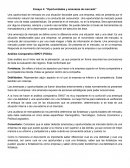 Oportunidades y amenazas en el mercado