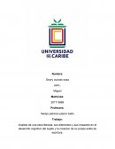 Analisis de una obra literaria: sus elementos y sus impactos en el desarrollo cognitivo del sujeto y la creacion de su propio estilo de escritura.