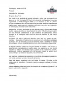 Carta patrocinio