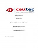 Presentación: Elaboración de un Código de Ética